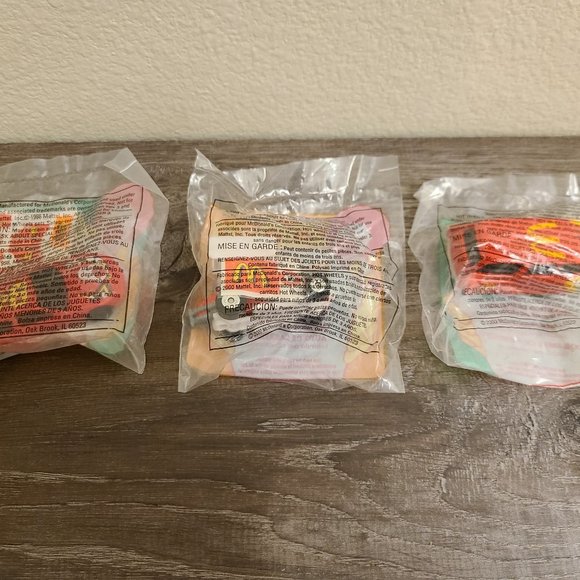 Vintage Nascar McDonald's Vehicles